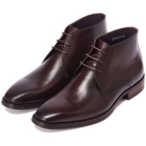 <span class=keywords><strong>Botas</strong></span> de cuero de fiesta para hombre, zapatos de cuero formales italianos hechos a mano, zapatos de conducir, <span class=keywords><strong>botas</strong></span> Chelsea, venta al por mayor - Product Image 3