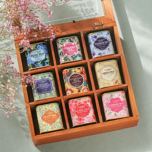 Caja de Regalo de Té Saludable Diario de 120g, Té Saludable para Bajar de Peso con Rosa, Jazmín, Crisantemo y Dátiles Rojos - Product Image 2