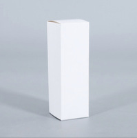 Boîtes pliantes en carton blanc universelles prêtes à l'emploi avec des matériaux recyclés, écologiques, en papier kraft 350 g/m², boîtes cadeaux