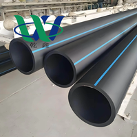 Tubo per Acqua PE100 in HDPE Vergine Resistente alla Corrosione per Irrigazione a Fusione a Caldo