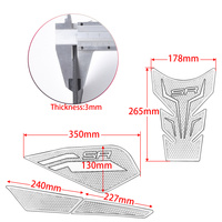 Autocollants de protection antidérapants en caoutchouc pour réservoir de moto, poignées de genoux pour CFMOTO 450SR 2022-2025