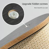 Griffoir vertical en forme de 8 pour chat, durable, en carton ondulé écologique, maison pour chat, mobilier minimaliste pour chats de grande taille