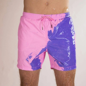 <span class=keywords><strong>2025</strong></span> personalizzato da uomo estate aria acqua-attivato colore fasciatura costume da bagno servizio OEM pantaloncini da spiaggia