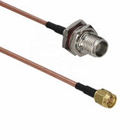 Câble RG316, connecteur femelle TNC à prise mâle SMA, connecteur coaxial RF, câble de raccordement, droit, 4 pouces ~ 10 m