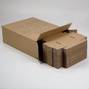 Giá rẻ hơn làm từ các tông sóng bền và dễ dàng để gấp kích cỡ khác nhau vận chuyển hộp với nắp - Product Image 2