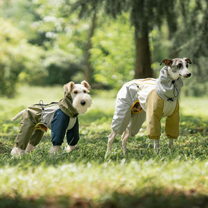 Impermeabile Leggero a Quattro Zampe per Cani, Moderno e Carino, in Poliestere, Riflettente, per Abbigliamento Esterno Invernale - Product Image 2
