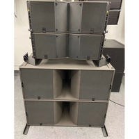 2025 Mise à jour KS28 Modèle OEM 4800W Audio Professionnel Passif Double Subwoofer 18 pouces en Bois pour la Performance Extérieure