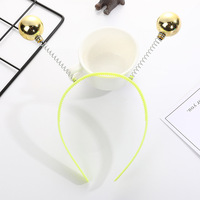 Accessoires de costume d'extraterrestre, mini boule disco, bandeau extraterrestre martien pour les fêtes à thème de Noël et d'Halloween