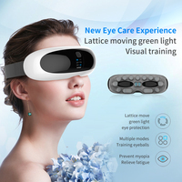 Masseur oculaire portable avec thérapie par la lumière pulsée et massage tactile au point d'acupuncture Différents modes Rouge et vert Profitez n'importe où