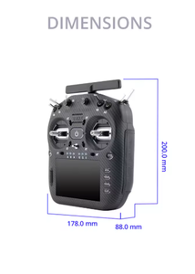 Hoshi <span class=keywords><strong>radiomaster</strong></span> <span class=keywords><strong>TX16S</strong></span> MK3รีโมทคอนโทรลสูงสุด Gemini Dual Band expresslrs xrossband CNC Hall gimbal Control - Product Image 5