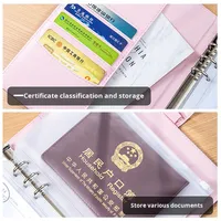 Carnet en cuir A5 à couverture rigide avec logo personnalisé en relief, étui de protection détachable, idéal pour le bureau, l'école ou comme cadeau – Vente chaude