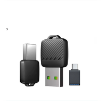 Adaptor Carplay Mini portabel kecil nirkabel apple Android Auto Usb tpi-c 5.8 Ghz Wifi adaptor Sem Fio Para Dongle Para Carros