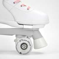 Patins à roulettes quad réglables 4 roues pour enfants, noirs/rose, avec roues en PVC de haute qualité, pour location professionnelle sur patinoire, chaussures de patinage en PP