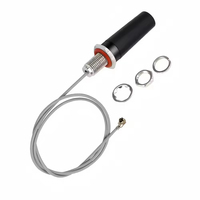 Antenne de communication WiFi extérieure mini verticale omnidirectionnelle étanche IP66 2,4 GHz et 5 GHz à montage par vis OEM