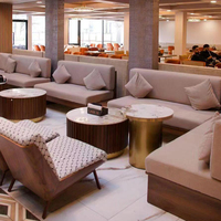 Mobilier personnalisé pour hôtel et restaurant à prix d'usine Ensemble de mobilier pour salle à manger Fauteuil de coin canapé
