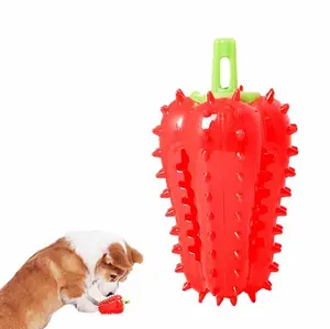 Professional Manufacturer Squeaky Vinyl Pepper & Chili Vinyl Dog Toys for Pets