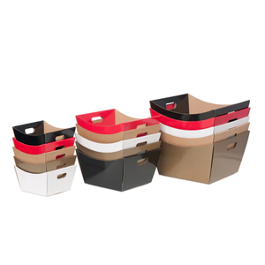 Large <strong>Hamper</strong> <strong>Tray</strong> for Gift Cosmetics Crafts Food Transportation in Cafes Confectionery Stores Supermarkets - Product Image 4