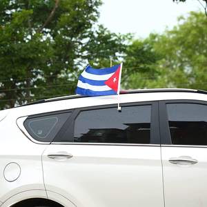 Bandera cubana personalizada de doble cara para exteriores, bandera cubana de alta calidad con poste, 18X12 pulgadas, venta al por mayor - Product Image 5