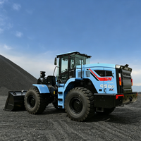 Harga Terjangkau, Baru, 19 Ton SANY SW956E-MAX Wheel Loader Elektrik dengan Kabin yang Ditingkatkan dan Pemandangan Panorama