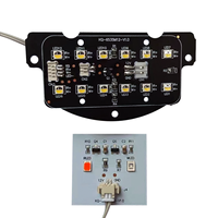 Placa PCBA LED Infrarroja de Luz Blanca CGX CGX-653512S16M01, Fábrica de PCB ODM OEM, Accesorios para CCTV, Visión Nocturna para Cámaras de Seguridad