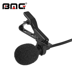 Cablato professionale stile lavalier metallo clip microfono adatto per smartphone live streaming registrazione, comodo e veloce - Product Image 3