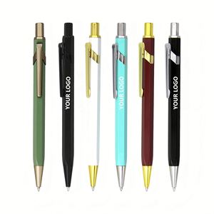Advertising Signature Gift Ballpoint <b>Pen</b> Custom Premium Metal 1.0Mm Blue/Black Ink Digital Printed Full Color Logo - Product Image 1
