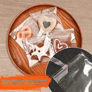 Bolsa de Celofán Transparente OPP Biodegradable, Resistente, Grande, Autoadhesiva, con Asa Larga para Ropa, Impresión Personalizada - Product Image 4