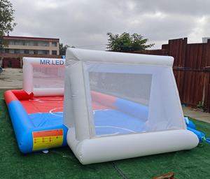 Campo <span class=keywords><strong>de</strong></span> Fútbol Inflable <span class=keywords><strong>de</strong></span> PVC <span class=keywords><strong>de</strong></span> Alta Capacidad Personalizado, Garantía <span class=keywords><strong>de</strong></span> 3 Años para Parques <span class=keywords><strong>de</strong></span> Diversiones Comerciales al Aire Libre, Fácil Instalación - Product Image 5