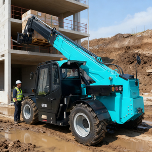 Mini chariot élévateur télescopique compact de 3 tonnes, petit chariot élévateur à combustion interne - Product Image 6