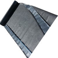 Feutre de toiture de la marque Jianda, SBS/PP/Polyester, bitume modifié, résistant aux UV, membrane respirante écologique, certifié CE, rouleaux de 25 m