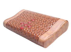 Cura del collo cuscino massaggio Shiatsu con jadeourmaline lontano infrarosso ioni negativi al calore per la testa del corpo fisioterapia cuscino cervicale - Product Image 2