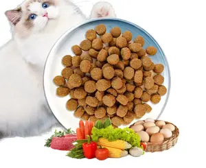 Source factory OEM ODM customized flavor and particle size palatable nutritionally balanced all-age dry cat food