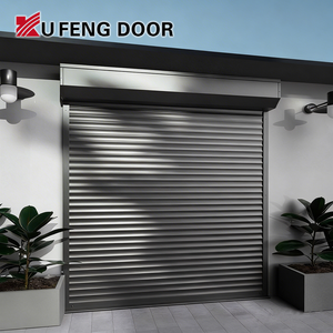 Tailles et couleurs personnalisables avec porte enroulable <span class=keywords><strong>pour</strong></span> garages modernes et bâtiments industriels, porte enroulable en aluminium - Product Image 6
