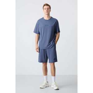 Ensemble de shorts pour homme en coton Petrol, coupe oversize, 100% coton, vêtements décontractés basiques, 85259 - Product Image 3