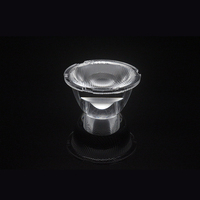Lentilles optiques TIR COB LED en PMMA PC transparentes pour éclairage commercial intérieur, solution de faisceau doux pour spots et rails de projecteur