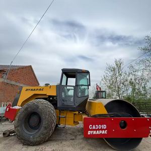 Good Quality Dynapac Ca301d Vibratory Road <b>Roller</b> Featuring Double Drum & Essential Core Components-Engine Pump Motor <b>Roller</b> - Product Image 4
