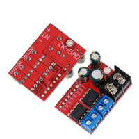 Nouveau module de commande de moteur DC double à télécommande H-Bridge 5A 3V-14V, réversibilité de tension, régulation de vitesse PWM, double Super L298N 5AD