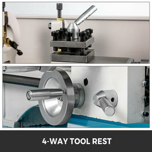 เครื่องกลึงโลหะ CNC เครื่องกลึงไม้แบบแมนนวลเครื่องซีเอ็นซีเครื่องกลึงเบรคขนาดเล็กสำหรับงานซ่อมโรงงาน - Product Image 3