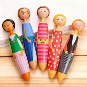<b>Creative</b> Doll Promotion Kawaii Plastic Ballpoint High Quality Signature Pen Gel Pens Suitable <b>Gifts</b> for Student and Children - Product Image 1