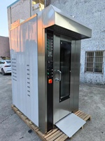 Four rotatif commercial MildRich MX-16RH, 36 kW, électrique, plage de température 20-400 °C, construction en acier inoxydable, protection contre la surchauffe