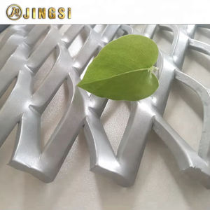 <span class=keywords><strong>Grille</strong></span> de fenêtre en métal déployé Conception de <span class=keywords><strong>grille</strong></span> en métal déployé en aluminium Panneau d'expansion en métal - Product Image 4