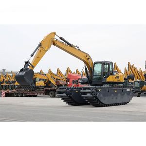 Excavadora Anfibia de Alta Eficiencia XE160SL de 16 Toneladas, Excavadora de Dragado, de Largo Alcance para Trabajos en Pantanos y Ríos - Product Image 2