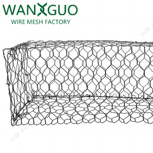 Chất lượng cao mạ kẽm PVC tráng thép không gỉ đá đầy nước bằng chứng gabion Hộp nhà máy cung cấp lục giác hàn cắt - Product Image 6
