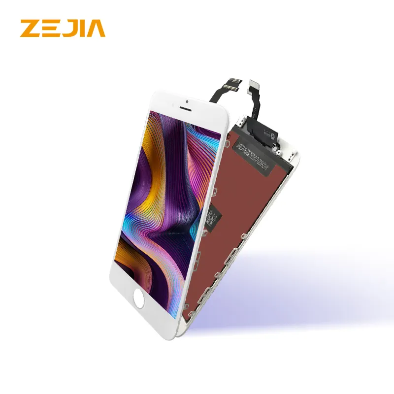 Zejia mejor digitalizador de pantalla LCD para iP 6 reemplazo pantalla Precio al por mayor Incell cierto tono serie Retina Tianma pantalla