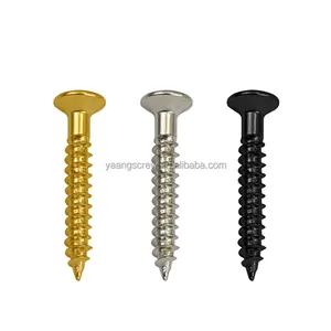 ที่กําหนดเอง Fastener M2 M3 Hex ซ็อกเก็ตหัวกระทะสีดํานิ้วหัวแม่มือ Torx ชุดไทเทเนียมสแตนเลสชิคาโกเครื่องสว่านตัวเองสกรูแตะ