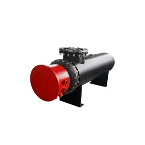 Hot sale 100kw electric skid-mounted pipeline heater For liquid heating