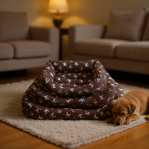 Cuccia per Cani Colorata con Fondo Antiscivolo, Set Tre Pezzi per Animali Domestici - Product Image 3