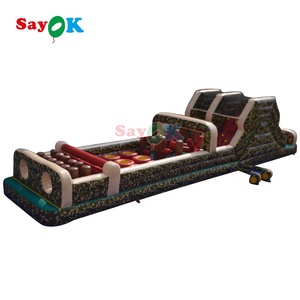 Sayok-saltador inflable para exteriores, campo <span class=keywords><strong>de</strong></span> obstáculos, juego <span class=keywords><strong>de</strong></span> fiesta inflable para adultos - Product Image 1