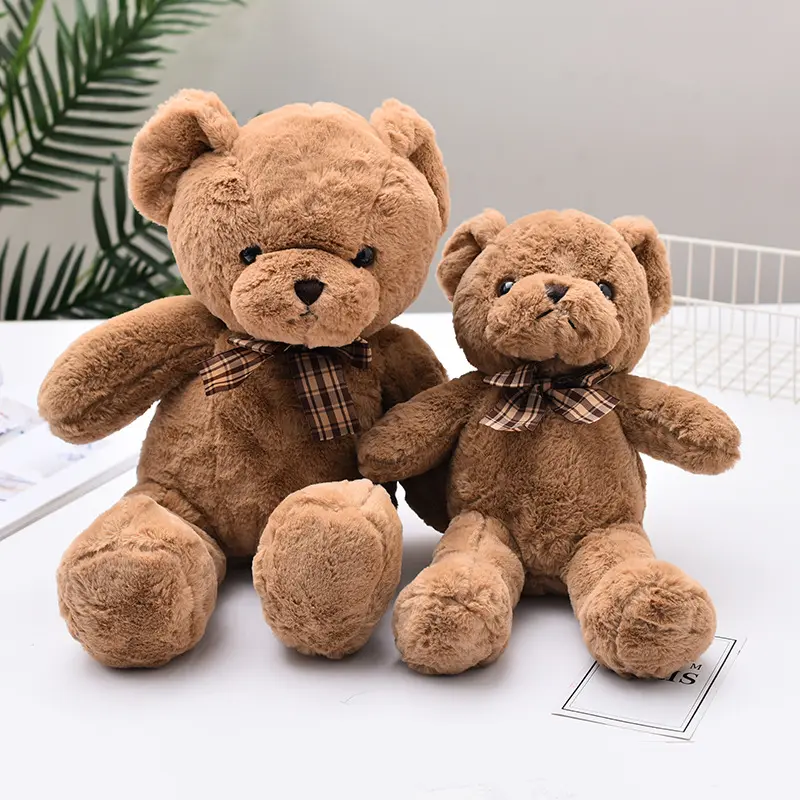 Boneka Beruang Teddy Lucu Kartun Boneka Mainan Mewah Boneka Ulang Tahun Anak-anak Hadiah Promosi Produk Festival Harga Grosir Disko