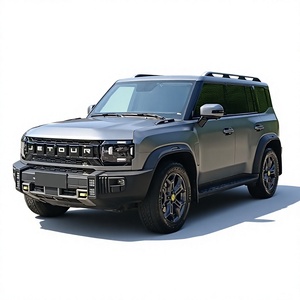 Jetour Traveler SUV 2024 Automatique Tout-Terrain <span class=keywords><strong>Voiture</strong></span> <span class=keywords><strong>d</strong></span>'<span class=keywords><strong>Occasion</strong></span> <span class=keywords><strong>Europe</strong></span> Volant à Gauche Intérieur Cuir Foncé Moteur Turbo Jantes Métalliques R18 4x4 - Product Image 1